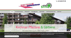 Desktop Screenshot of kirchmairpflasterer.at